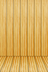 Lath wall and floor for pattern