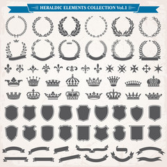 Heraldic Elements Set 1