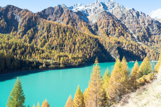 Valle Antrona, Lago di Cheggio