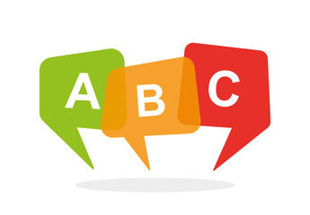 English school logo ABC