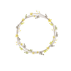 Floral wreath