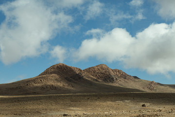 Fototapeta na wymiar view of the Moroccan countryside 
