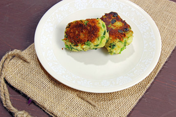 Paneer cutlet