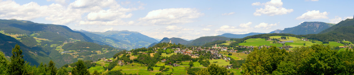 Amazing panoramic landscape