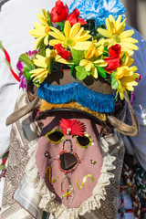 Fototapeta na wymiar Colorful Kuker's masks