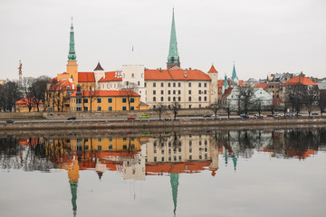 Fototapeta premium Riga Castle - the official residence of the President of Latvia