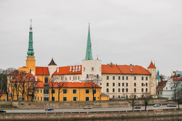 Naklejka na ściany i meble Riga Castle - the official residence of the President of Latvia