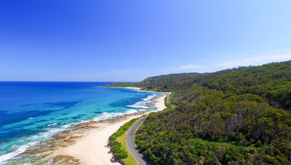 Naklejka na ściany i meble Coast of Great Ocean Road - Australia