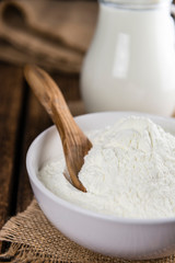 Milk Powder (close-up shot)