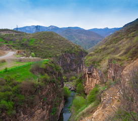 Fototapeta na wymiar Armenia. mountain landscape day!