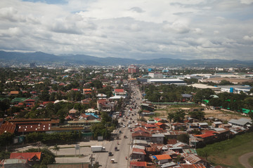 улица в Себу,вид сверху
