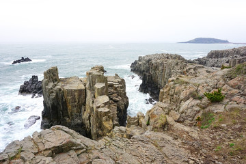 Tojinbo Cliff, Sandan Rocks