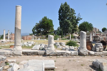 Fototapeta na wymiar Basilica of St. John in Ephesus