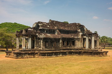 One of the many temples of Angkor Wat complex in the ancient cit