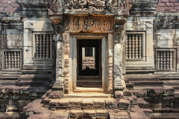 Fototapeta na wymiar Bantei Samre temple, Angkor city, Cambodia