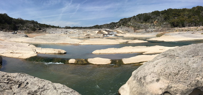 Pedernales Falls State Park in Texas