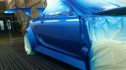 Obraz premium Покраска авто