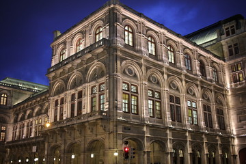 Naklejka na ściany i meble Wiener Staatsoper - Vienna, Austria.