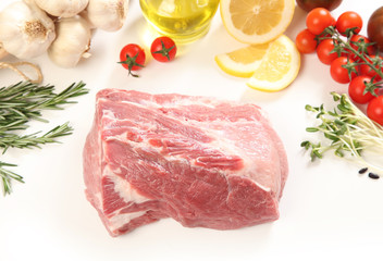 meat with vegetables