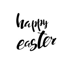 Happy Easter Typographical Background