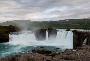 Fototapeta na wymiar Godafoss waterfall, Iceland 