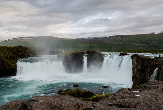 Godafoss waterfall, Iceland 