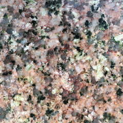 Polierte Oberfläche von einem Herefoss-Granit, Makroaufnahme
