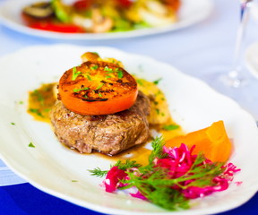 Food. beef steak