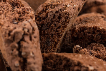 Cantucci with chocolate pieces