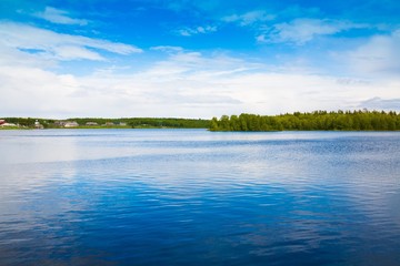 Solovki.  landscape lake day!