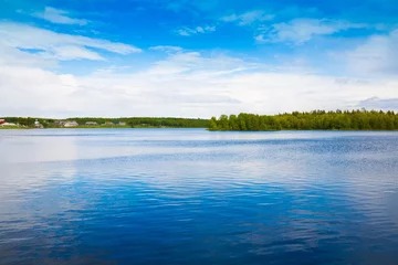 Ingelijste posters Solovki.  landscape lake day! © erainbow