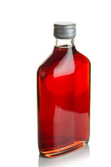 Vodka infused with cranberries