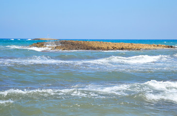 View of Aegean Sea.