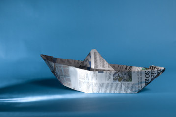 newspaper boat