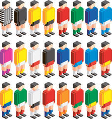 Simple Isometric Players