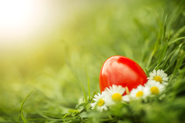 Red Easter egg
