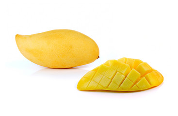 mango isolated on white background