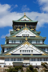 Naklejka premium 大阪城天守閣