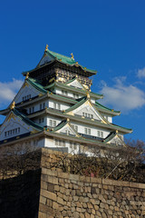 Fototapeta premium 大阪城天守閣
