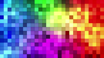 Colorful tiles mosaic loopable background 4k (4096x2304)
 - Powered by Adobe