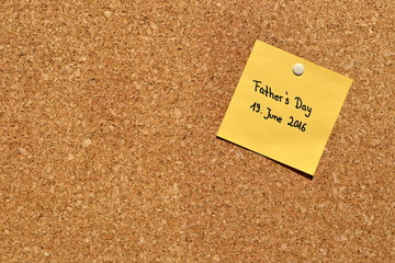 Memo: Father´s Day 2016