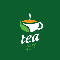 vector logo tea
