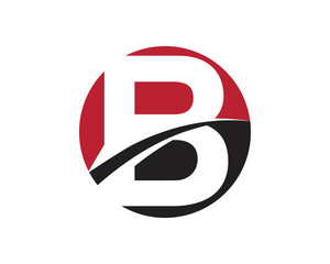 B red letter circle logo