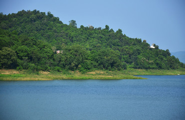 View of kaeng krachan dam