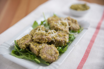 Frühlingskräuter Gnocchi 