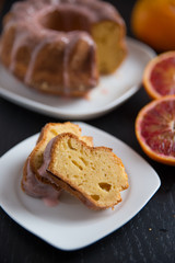 Blutorangen Gugelhupf 