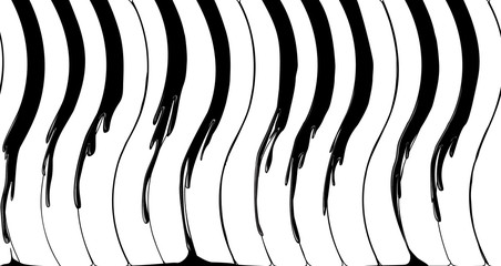 Seamless Melted piano kyeboard