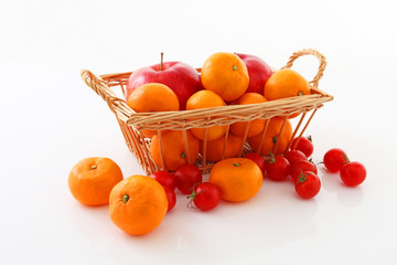 新鮮な野菜と果物