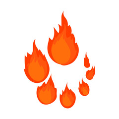 Load indicator icon, cartoon style