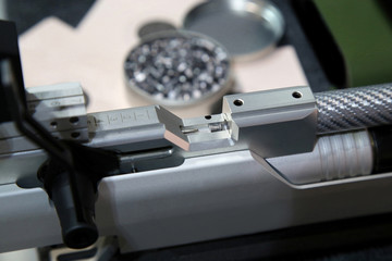 Training and competition of air rifle
